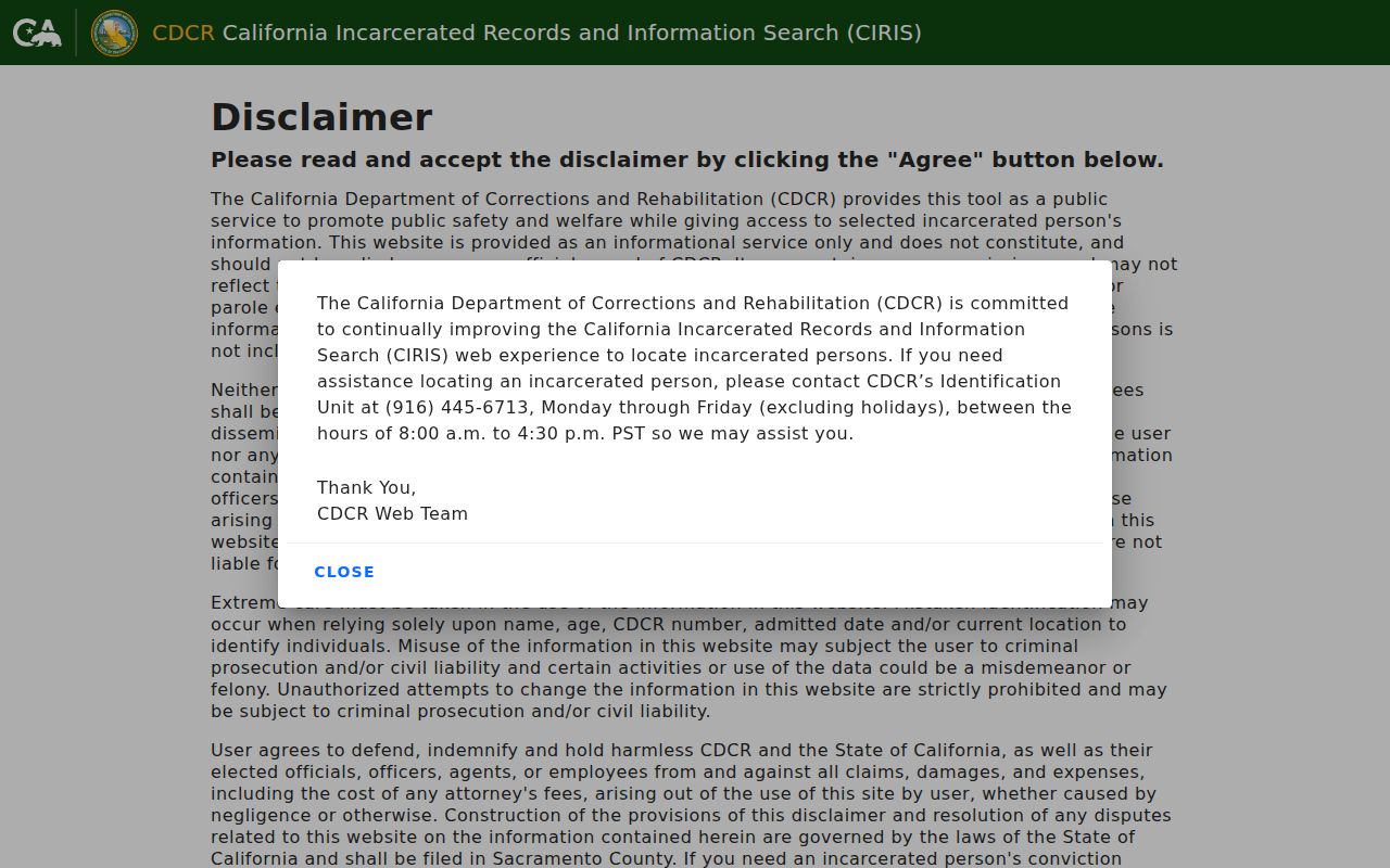 San Clemente neighbors lookup California selected incarceration information